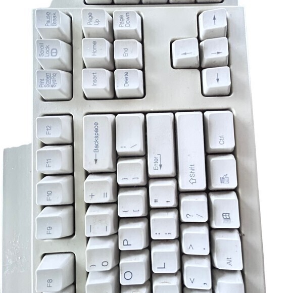 Vintage IBM PS/2 Mechanical Keyboard Model: KB-7953  not‎ tested - Picture 5 of 10